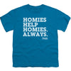 Homies Help Homies Youth T-shirt
