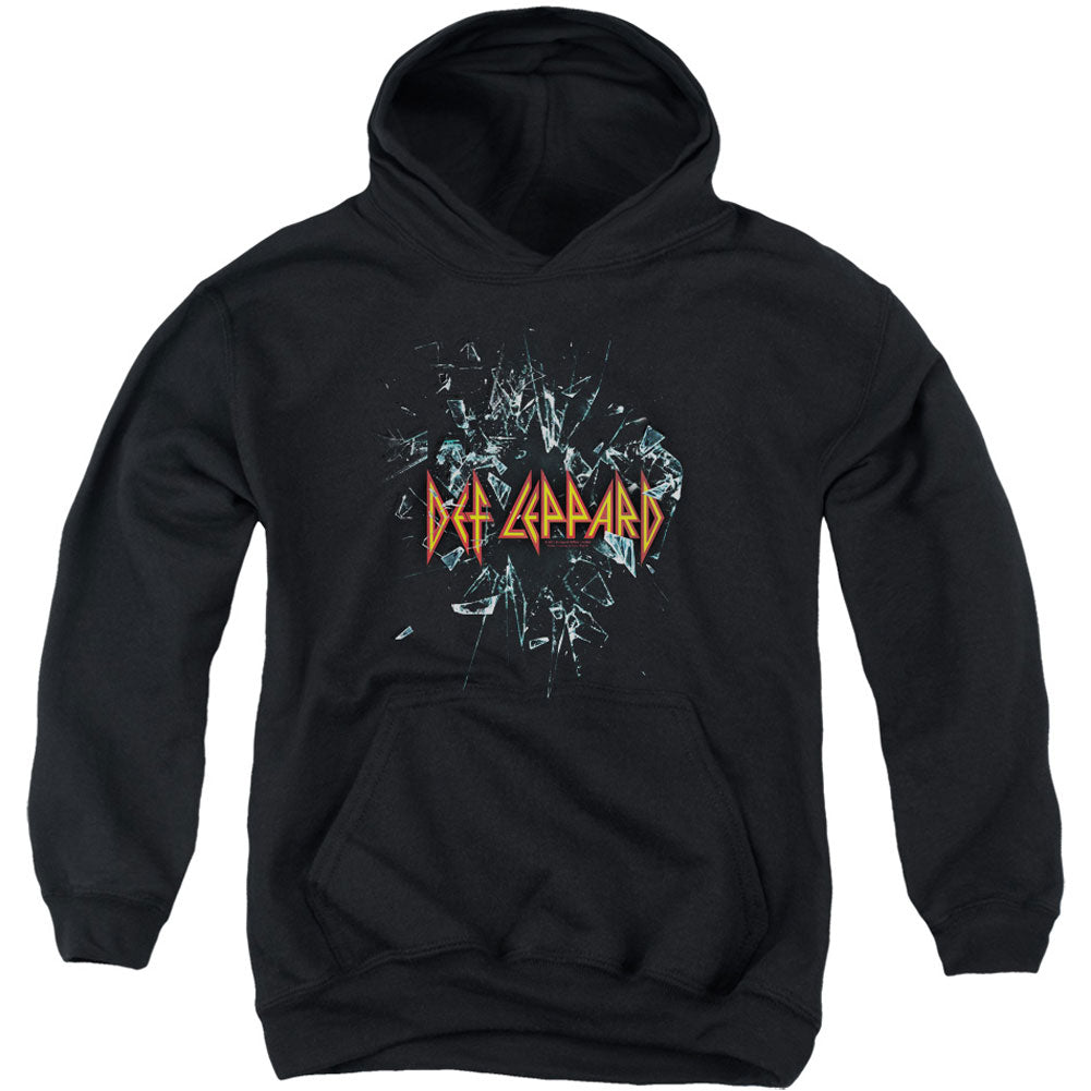 Broken Glass Youth 50% Poly Hooded Sweatshirt