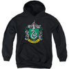Slytherin Crest Youth 50% Poly Hooded Sweatshirt