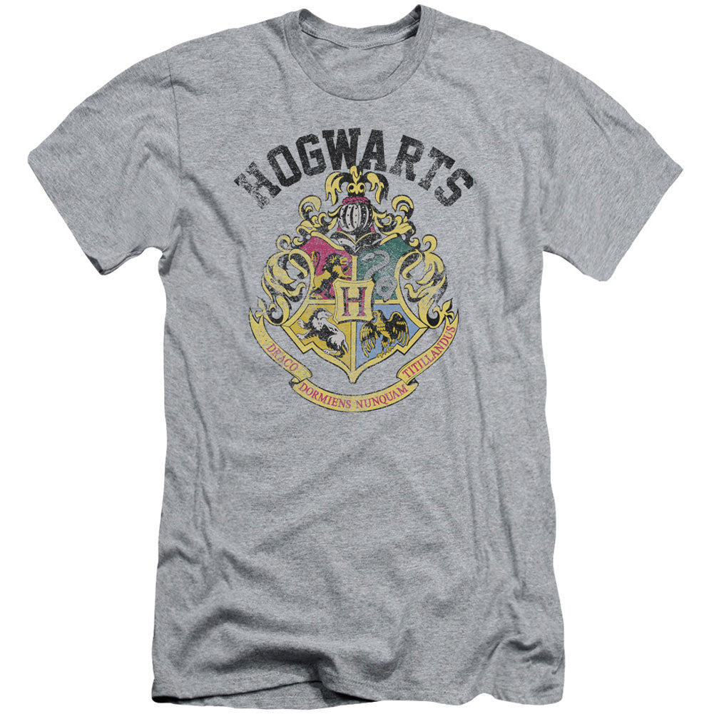 Harry Potter Hogwarts Crest Adult Slim Fit Slim Fit T-shirt 390331 ...