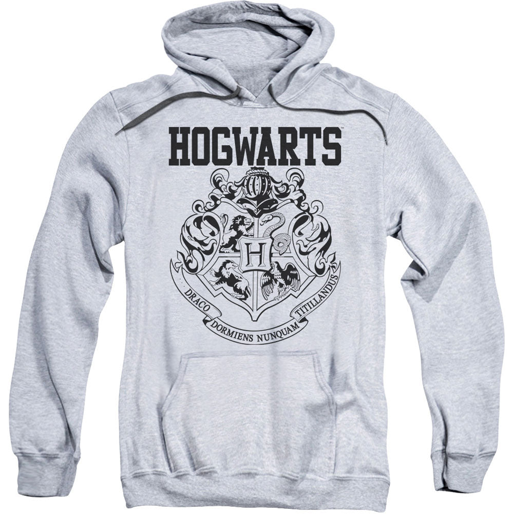 Harry Potter Hogwarts Athletic Adult 25% Poly Hooded Sweatshirt