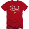 Old School Flash Premium Canvas Brand Slim Fit T-shirt
