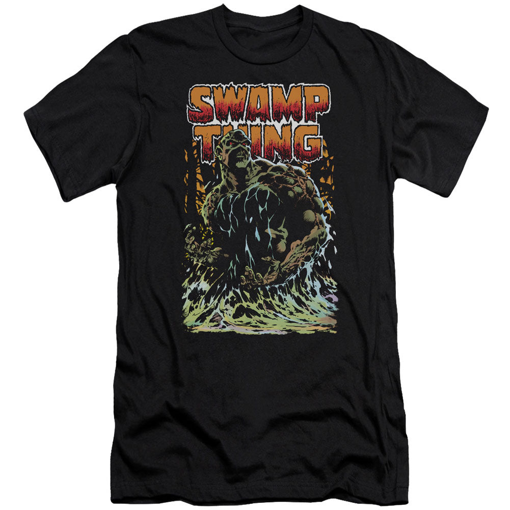 Swamp Thing Premium Canvas Brand Slim Fit T-shirt