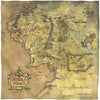Middle Earth Map 22x22 Bandana