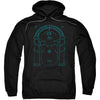 Doors Of Durin Adult 25% Poly Hooded Sweatshirt