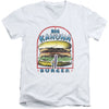 Big Kahuna Burger Adult V-Neck Slim Fit T-shirt