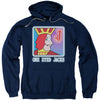 One Eyed Jacks Adult 25% Poly Hooded Sweatshirt