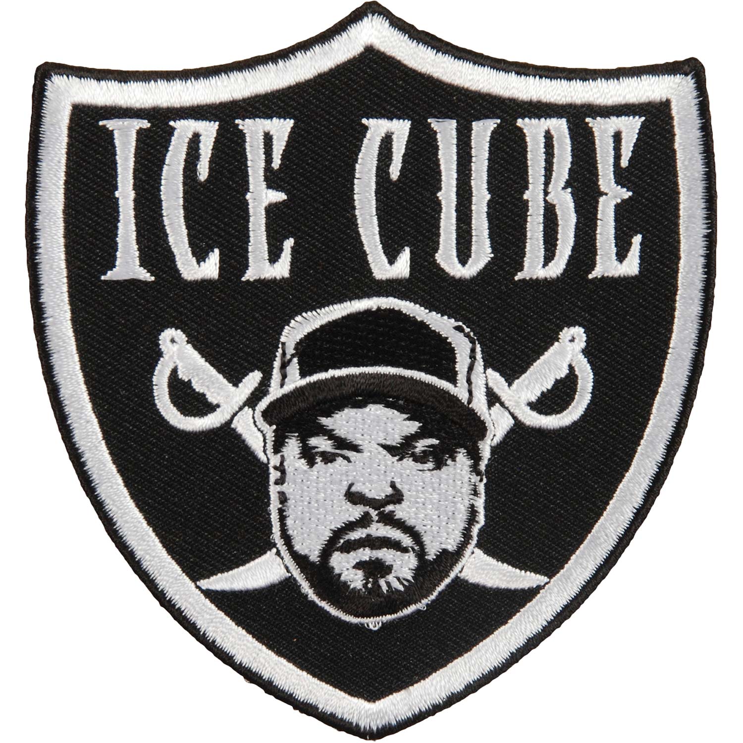 Raider Logo Embroidered Patch