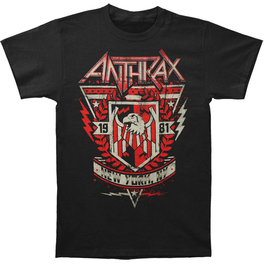 Anthrax '81 Crest T-shirt