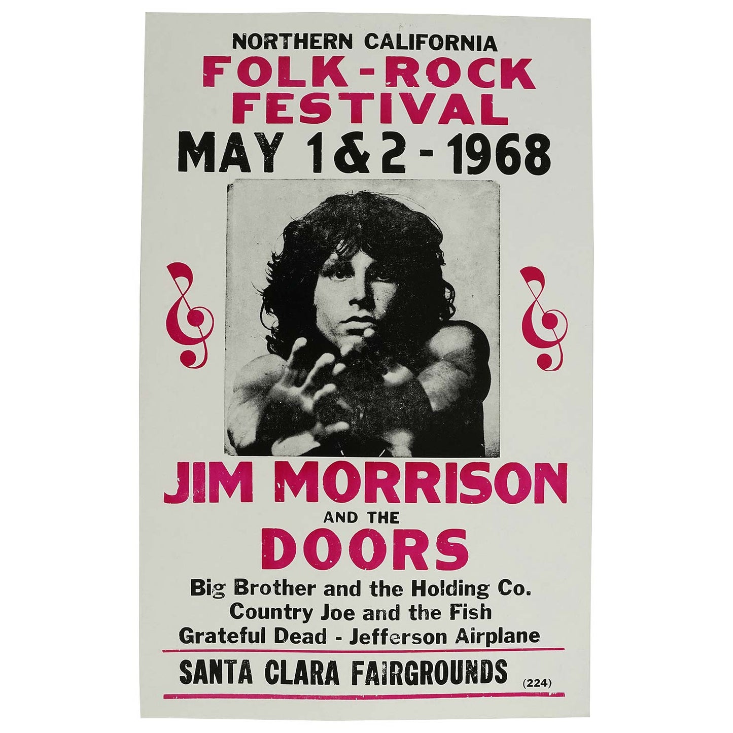 Doors Folk-Rock Festival Billboard