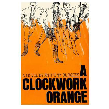 Clockwork Orange Novel Poster Print