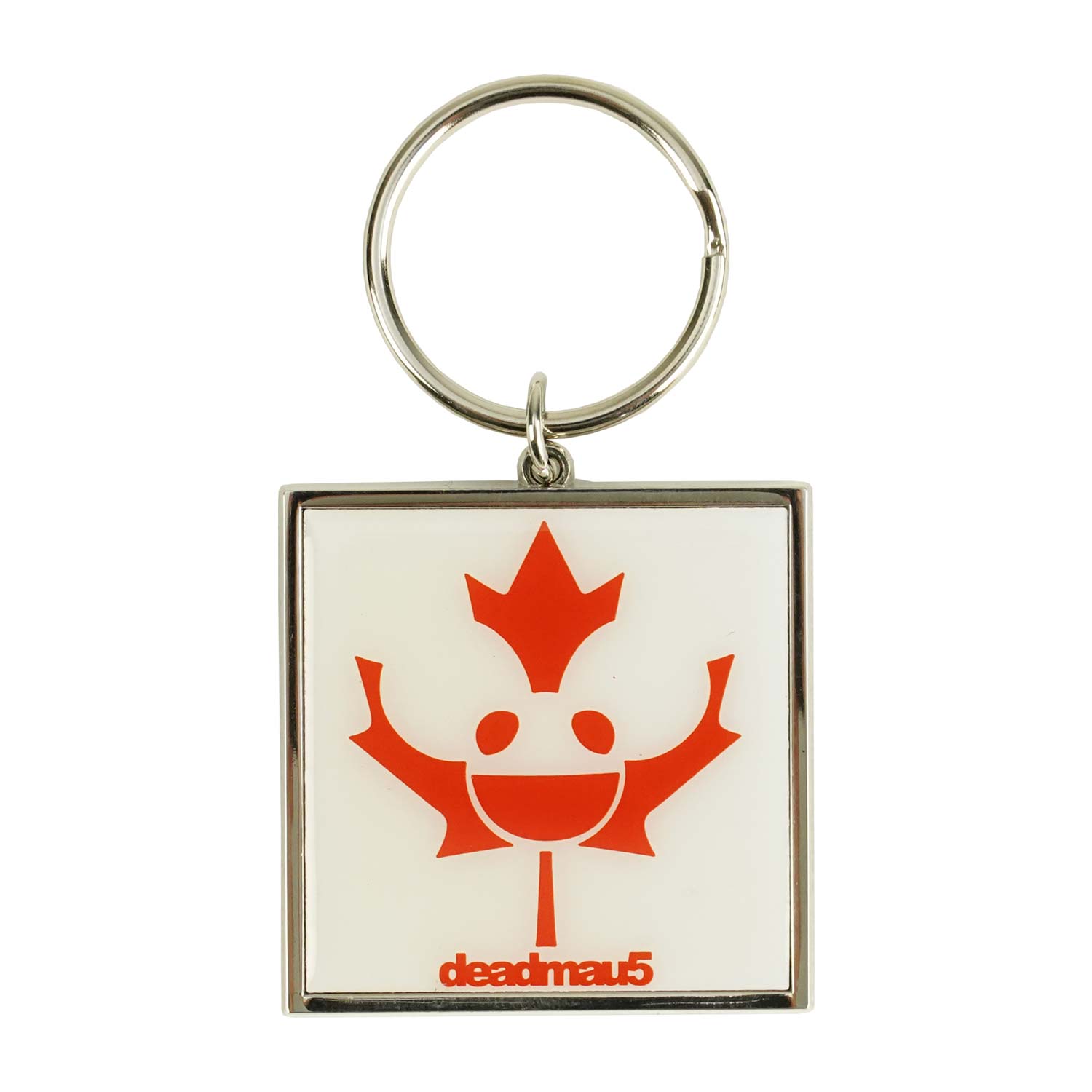 Maple Mau5 Metal Key Chain