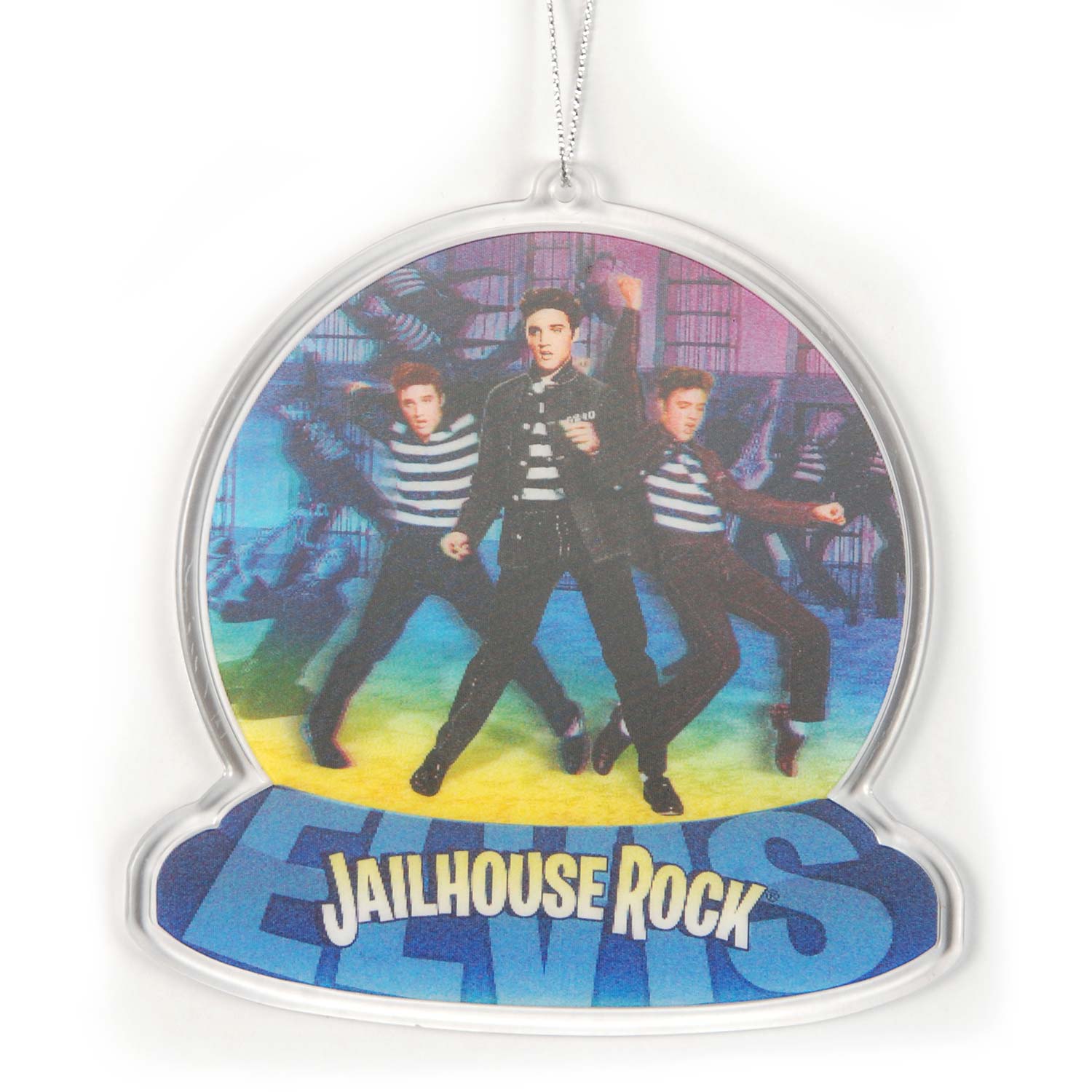 Jailhouse Rock Christmas Ornament