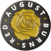 Rose Pewter Pin Badge