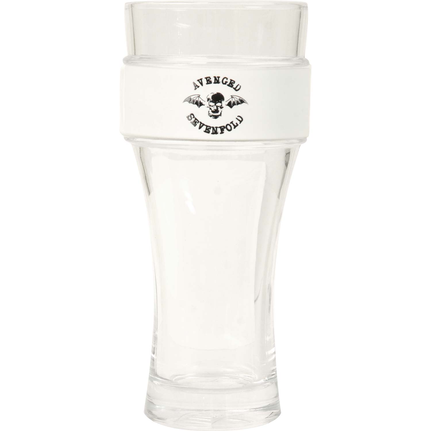 B & W Death Bat Pint Glass