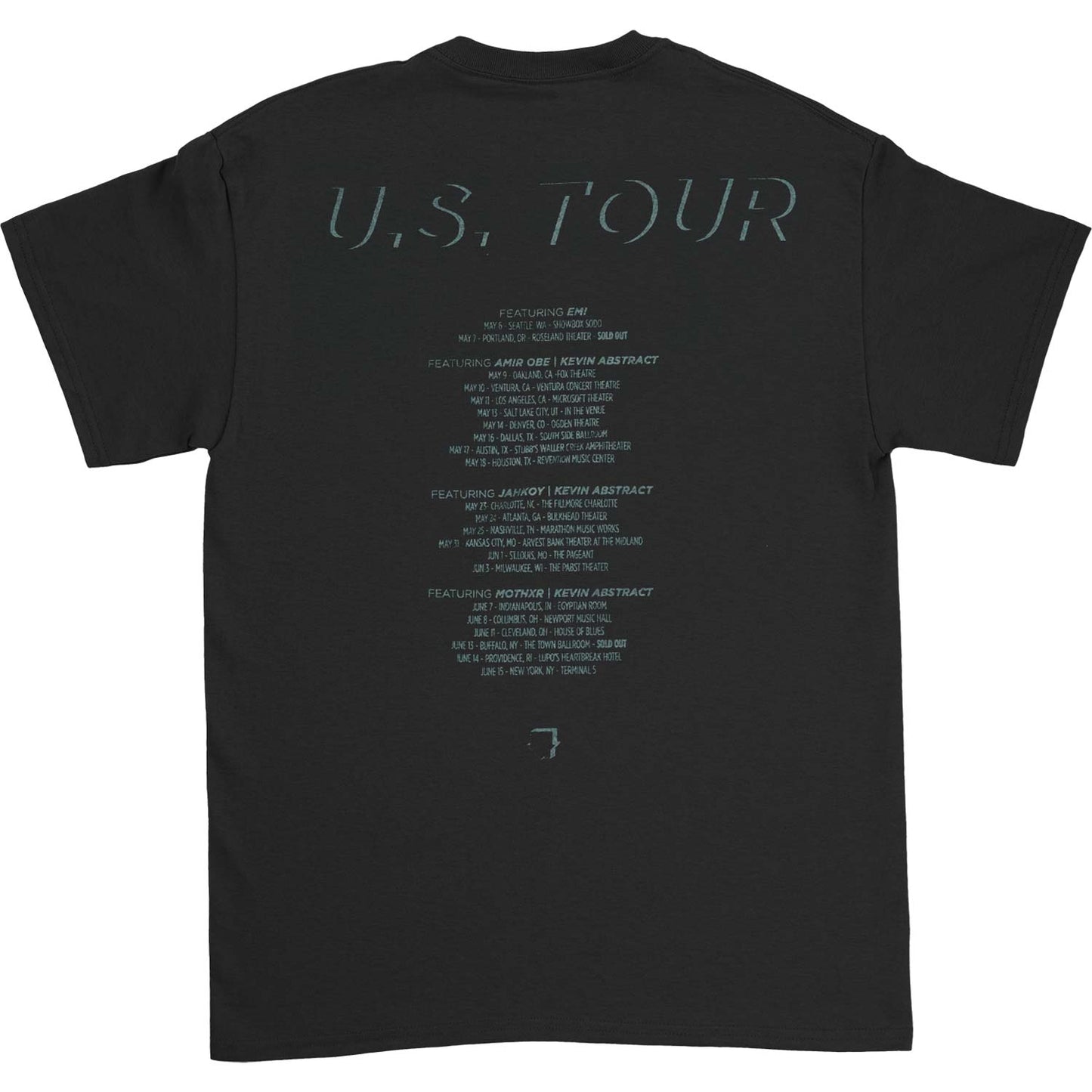 Nu Waves U.S. Tour T-shirt