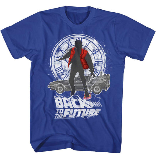 Back To The Future Back To The Future Silhouette Collage T-shirt