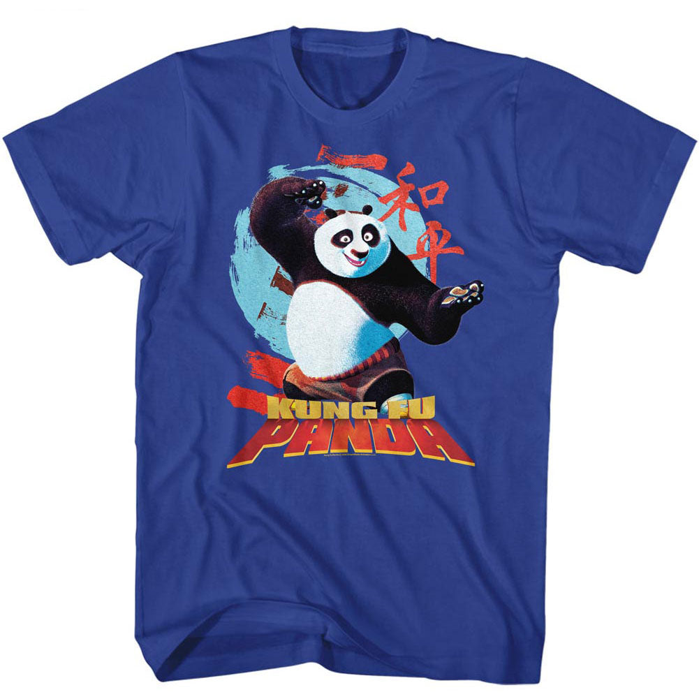 Kung Fu Panda Circle Symbols T-shirt