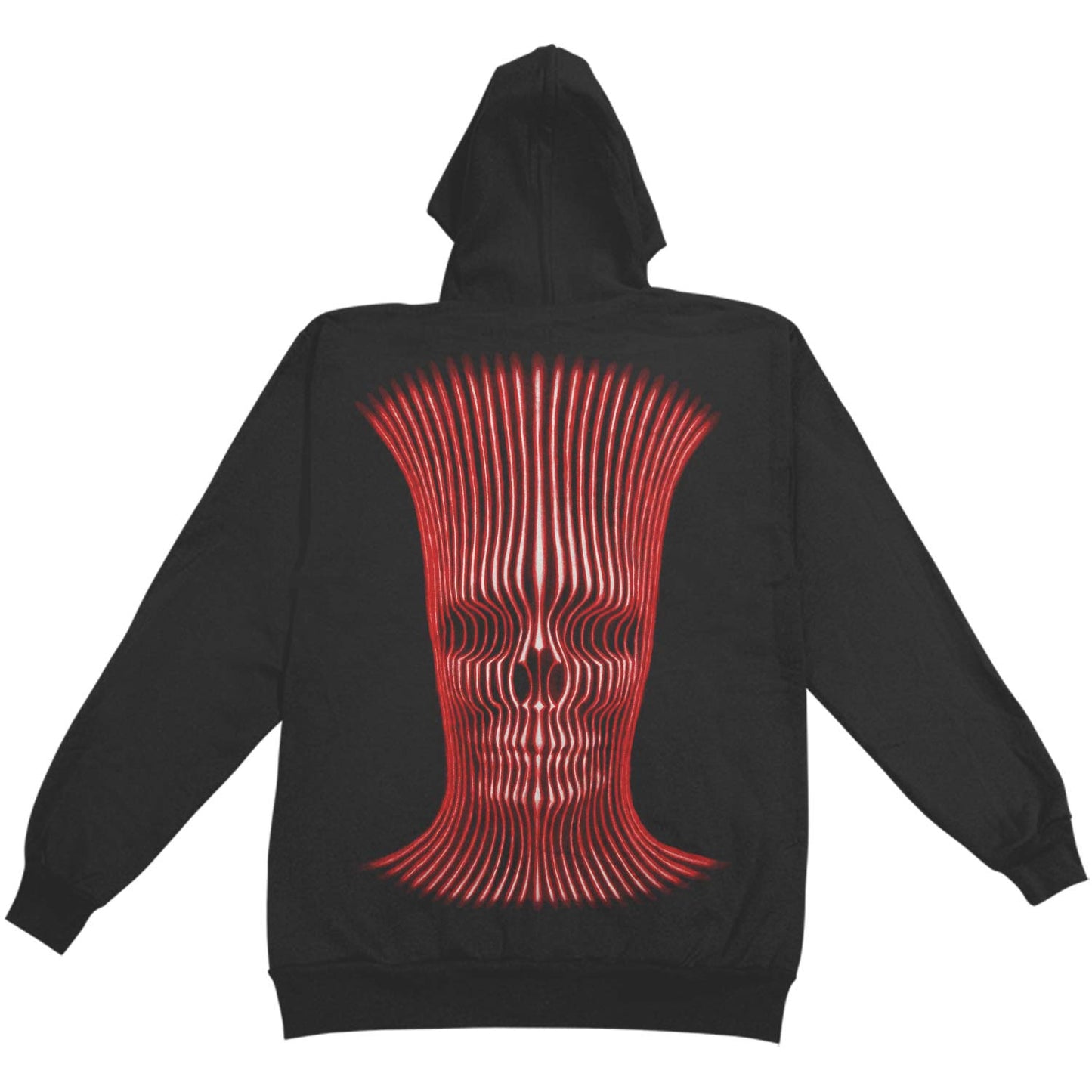 X-Ray Man Zippered Hooded Sweatshirt
