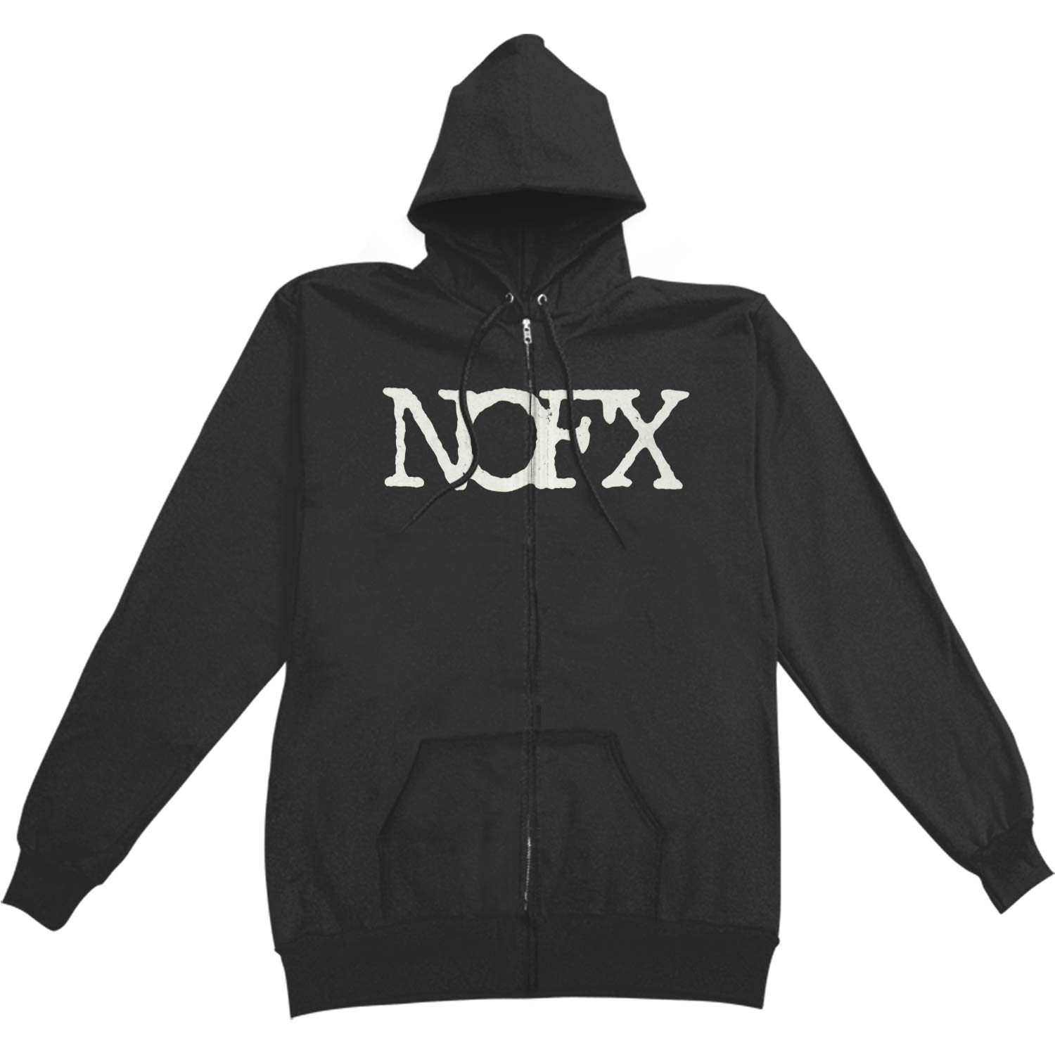 NOFX Punk Skull Zip Hoodie Zippered Hooded Sweatshirt | NOFX Merch NOFX Punk Skull Zip Hoodie Zippered Hooded Sweatshirt | NOFX Merch