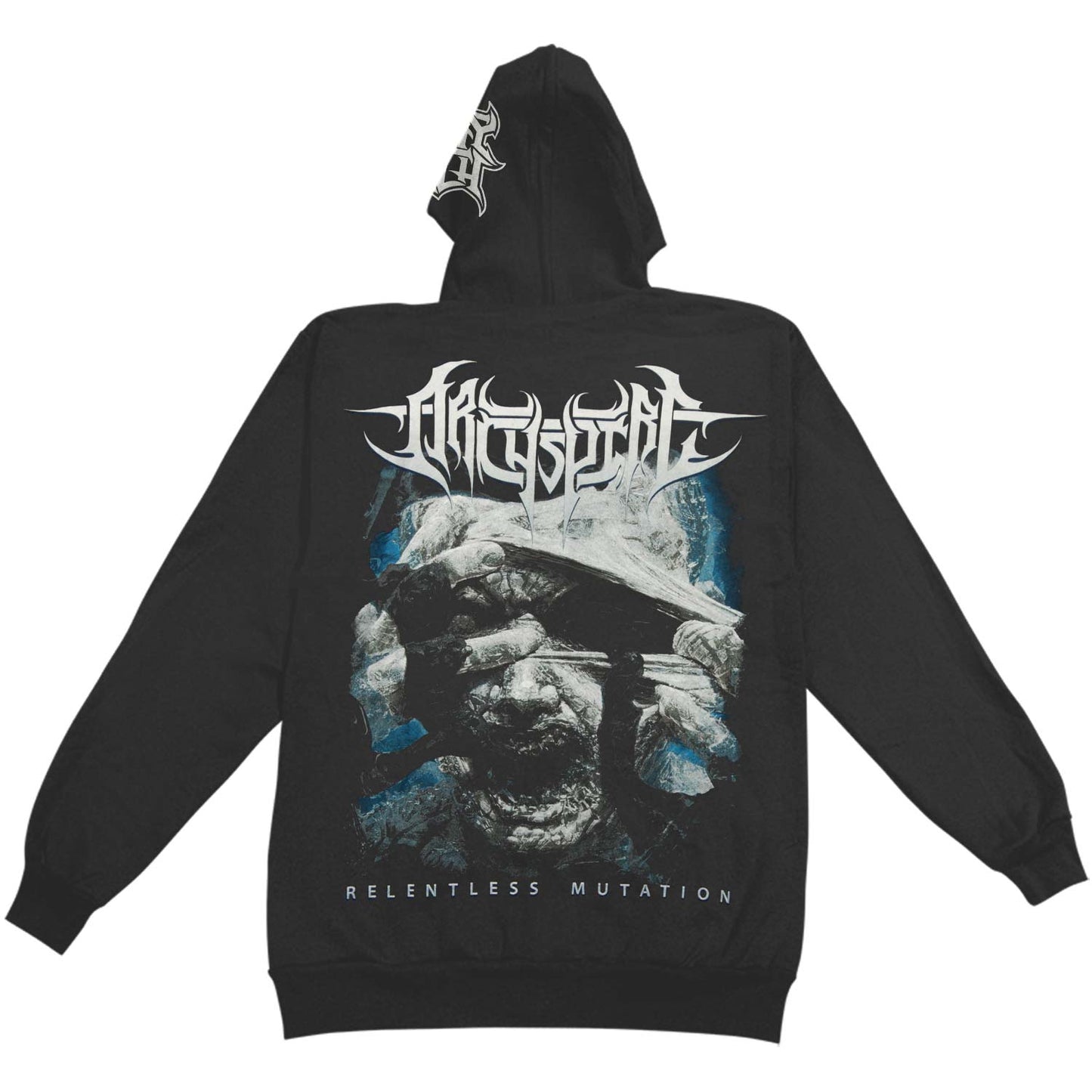 Archspire Relentless Mutation Zippered Hooded Sweatshirt