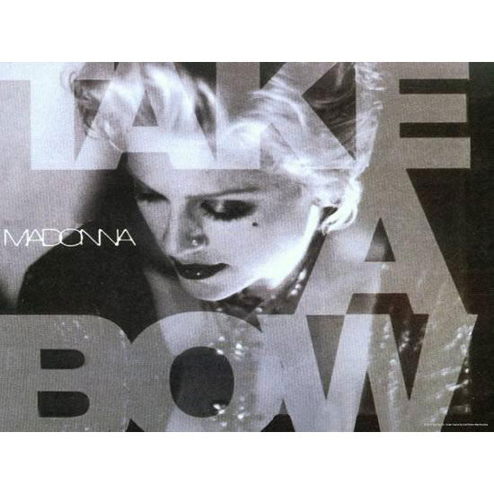 Madonna Take A Bow Domestic Poster
