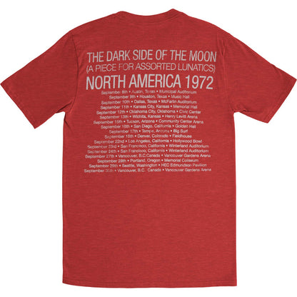 Dark Side Lunatics Heather Red Slim Fit T-shirt