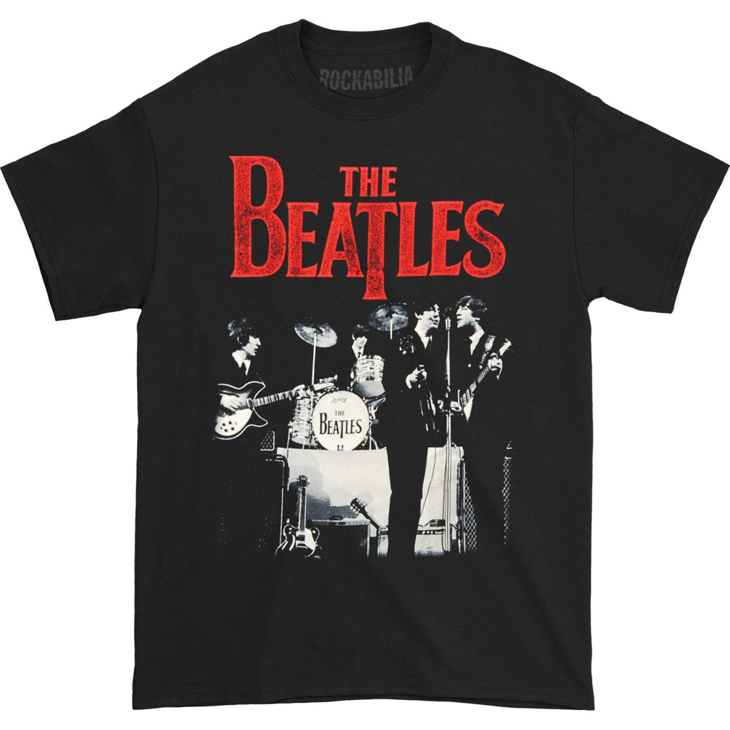 Beatles Stage Photo Logo T-shirt 398239 | Rockabilia Merch Store
