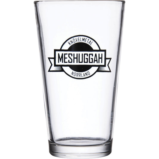 Meshuggah Crest Pint Glass