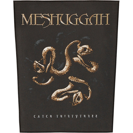 Meshuggah Catch 33 Back Patch