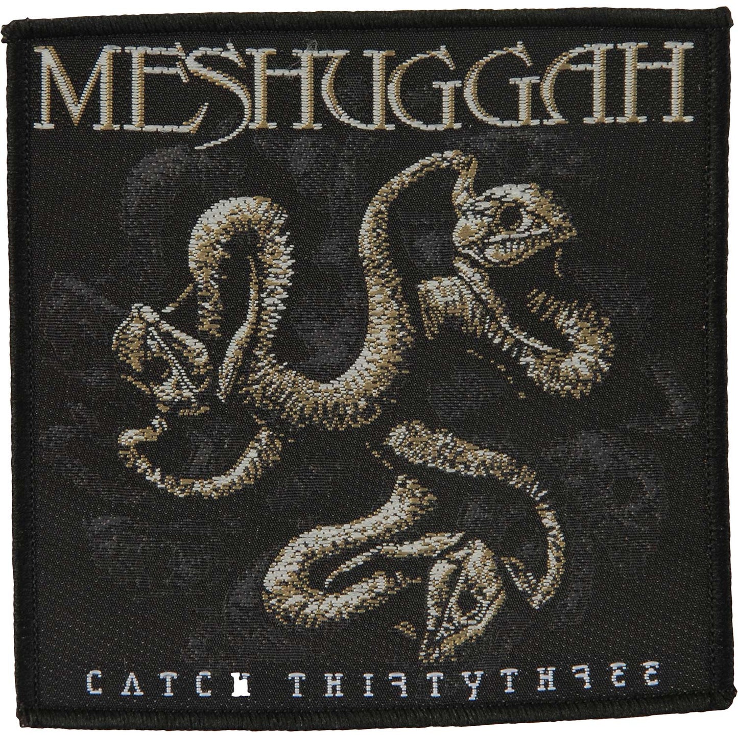 Meshuggah Catch 33 Woven Patch