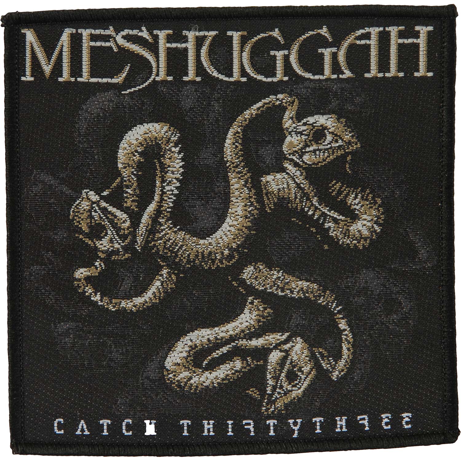 Meshuggah Catch 33 Woven Patch