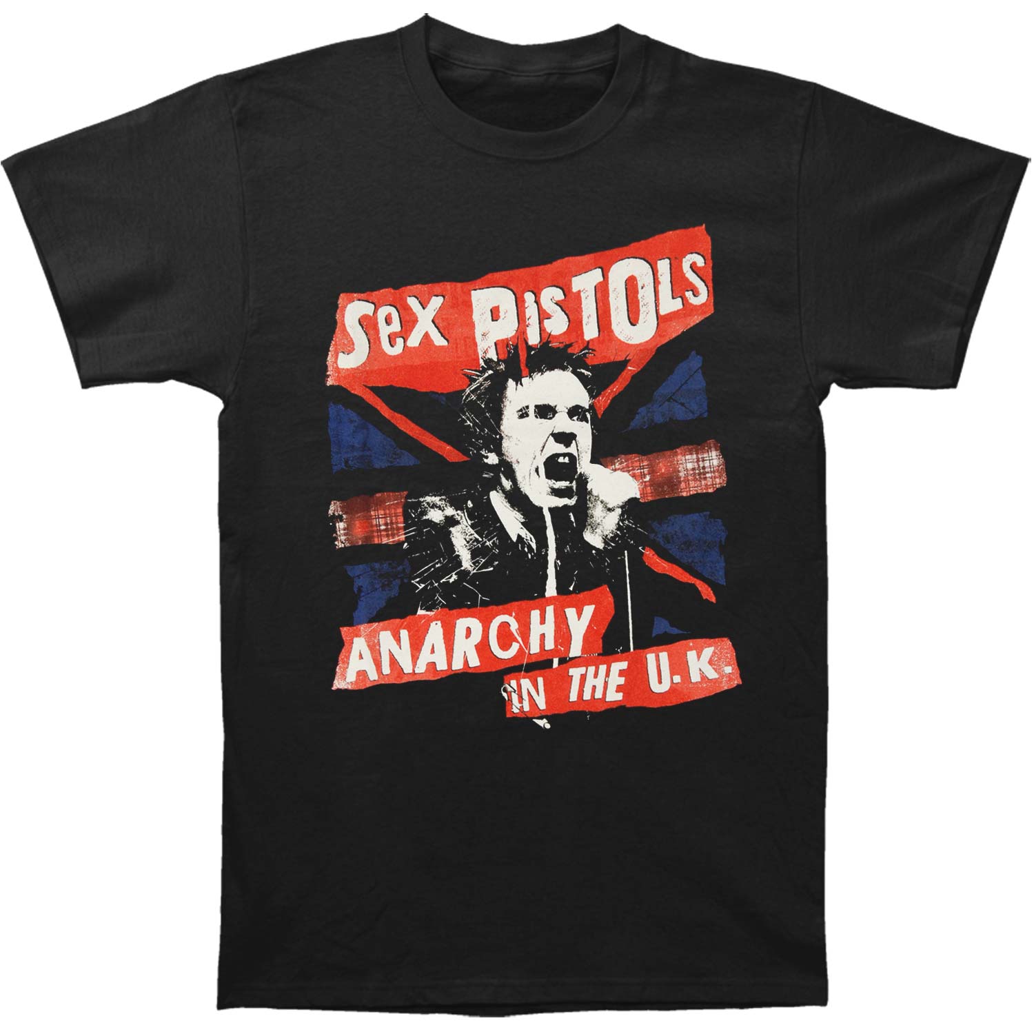 Sex Pistols Anarchy In The UK Tartan T-shirt