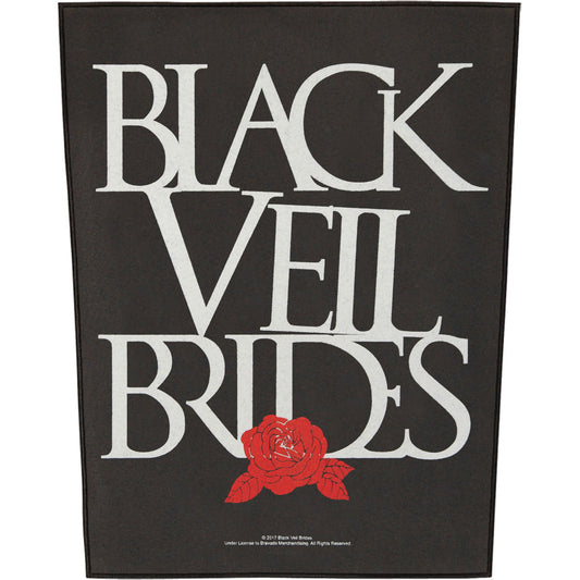 Black Veil Brides Rose Back Patch