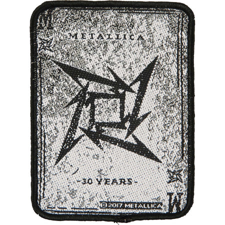 Metallica Death Magnetic Arrow Woven Patch –