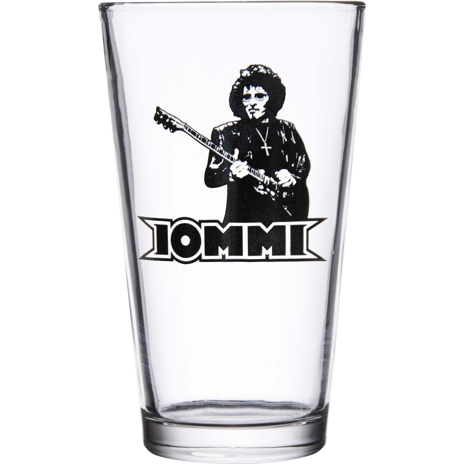 Tony Iommi Logo Silhouette Pint Glass