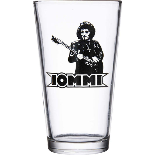 Tony Iommi Logo Silhouette Pint Glass