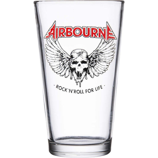 Rock 'N' Roll Pint Glass
