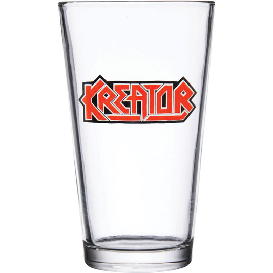 Kreator Logo Pint Glass