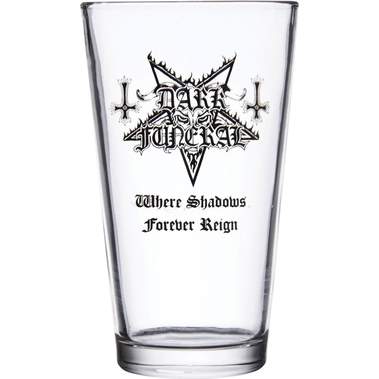 Dark Funeral Where Shadows Pint Glass