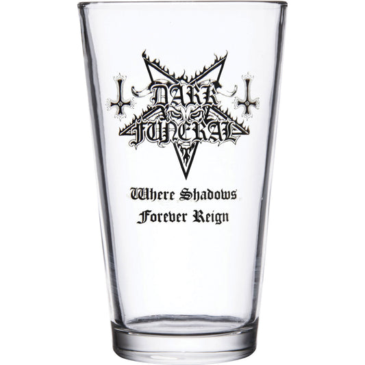 Dark Funeral Where Shadows Pint Glass