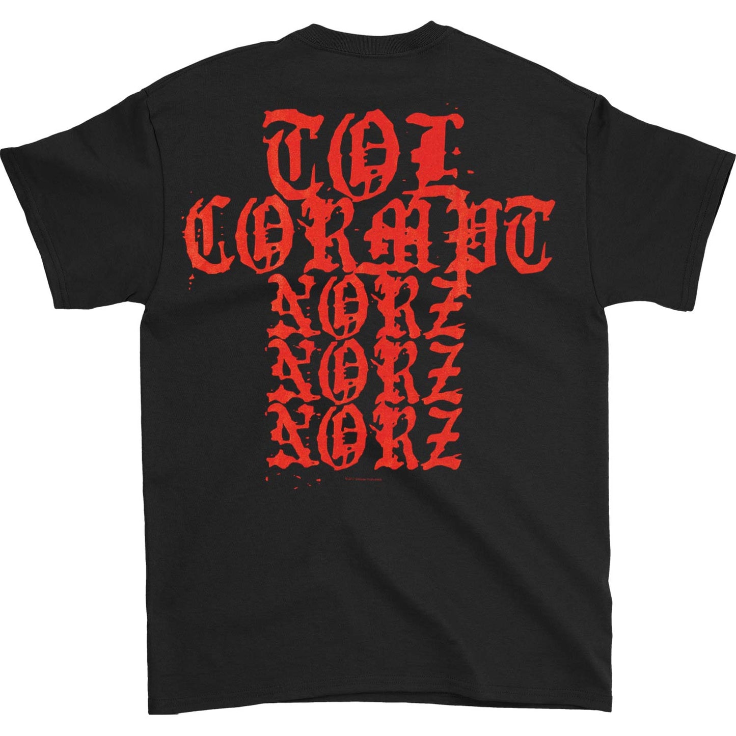 Impaled Nazarene Tol Cormpt Norz Norz Norz T-shirt