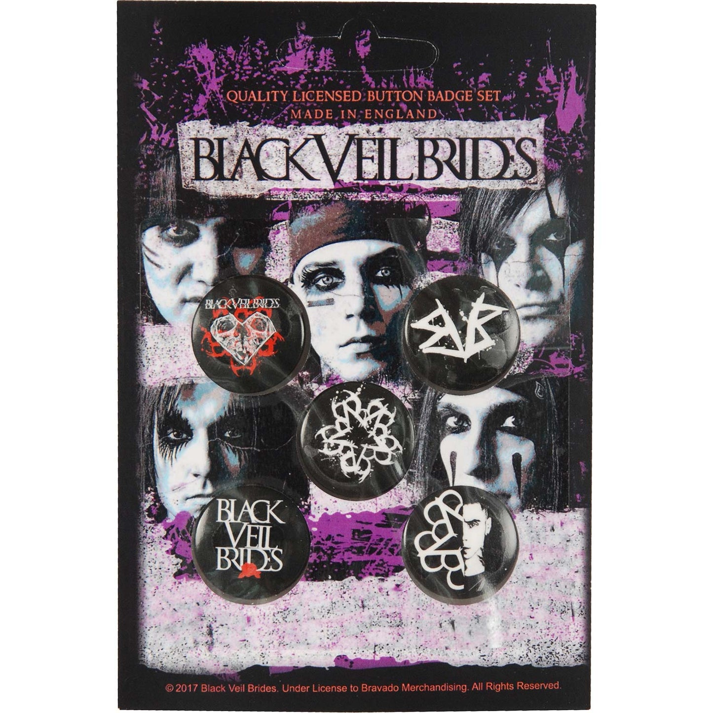 Black Veil Brides Pentagram Collector Items