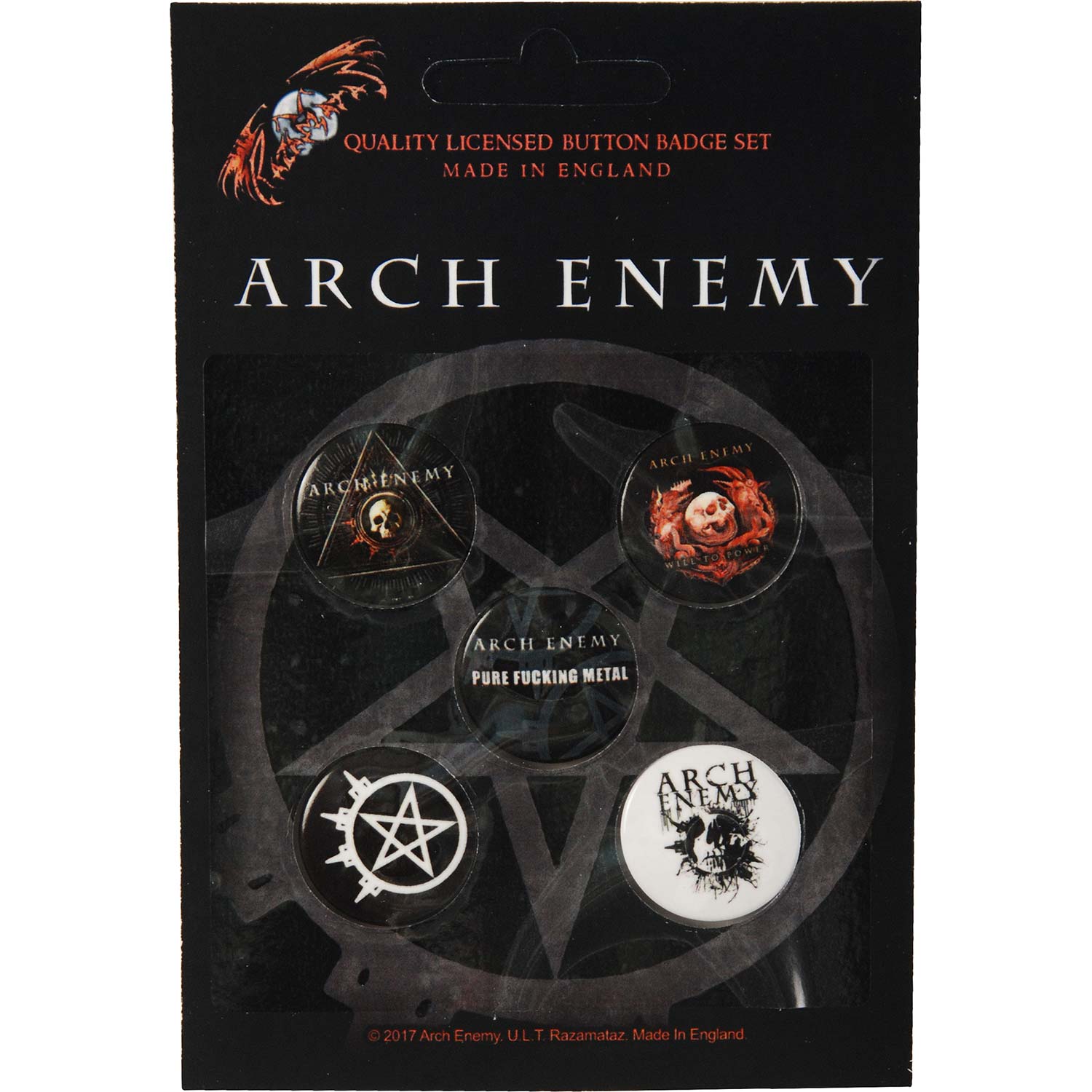 Arch Enemy Will To Power Collector Items