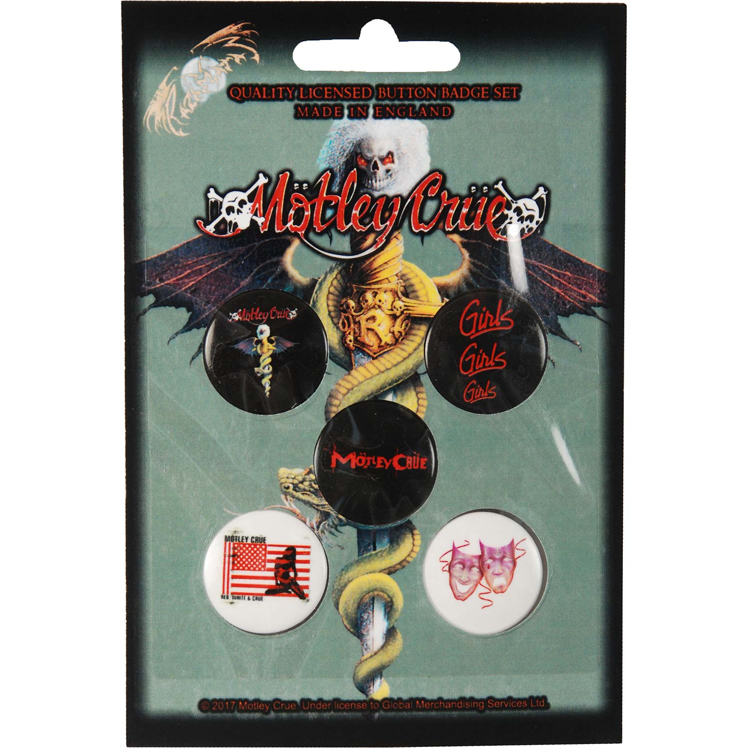 Motley Crue Dr. Feelgood Collector Items