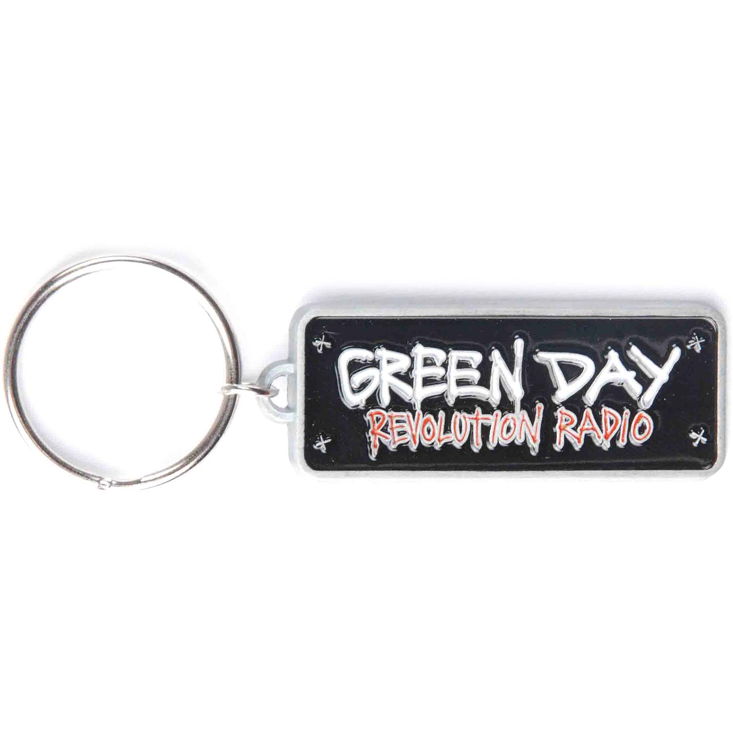 Green Day Revolution Radio Metal Key Chain