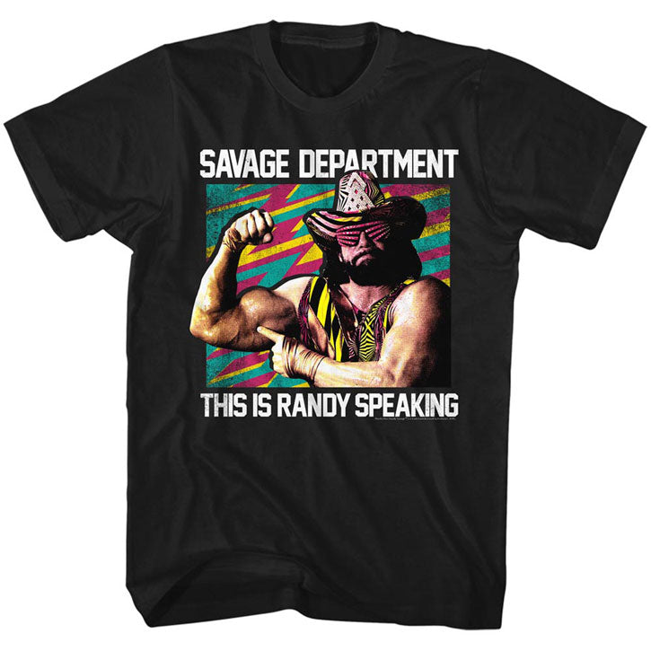 Macho Man Savage Dept T-shirt