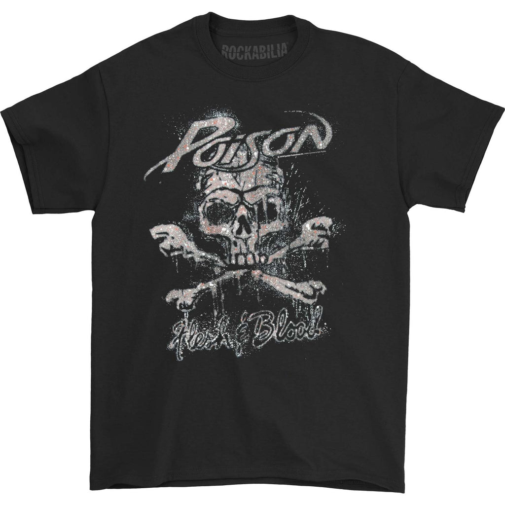 Poison Flesh & Blood World Tour T-shirt 398898 | Rockabilia Merch Store