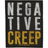 Negative Creep Woven Patch