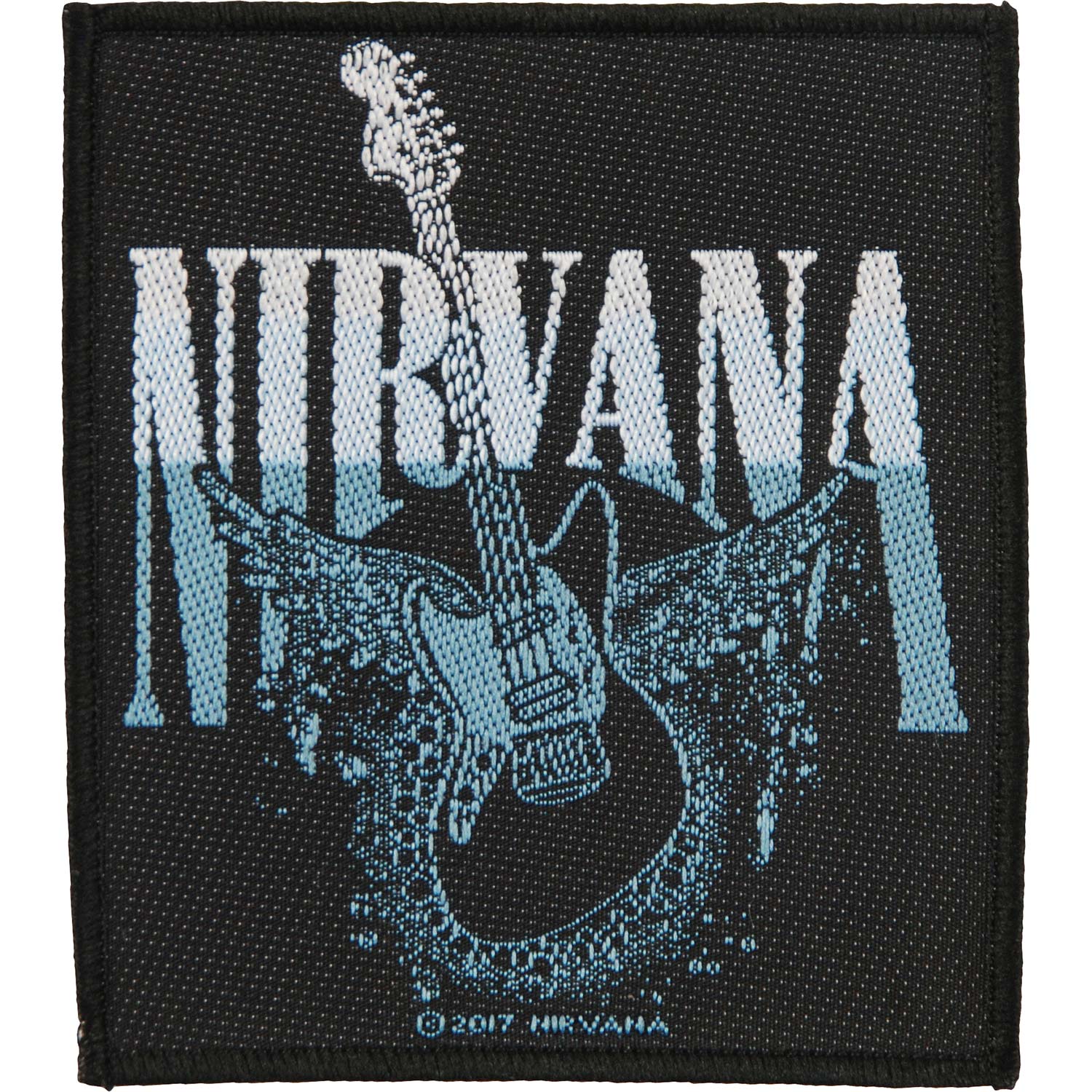 Nirvana Guitar Woven Patch